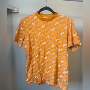Adidas orange shirt